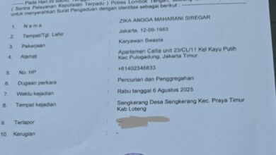 Photo of Lahan Digeregah, Zika Siregar Laporkan Dua Warga Desa Sengkerang ke Polisi