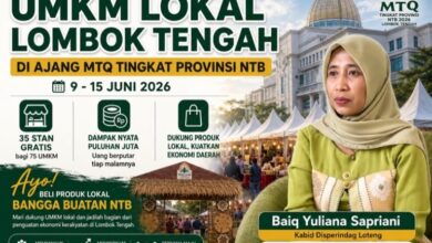 Photo of Disperindag Loteng Sukses Bina UMKM, Puluhan Juta Berputar di Acara MTQ